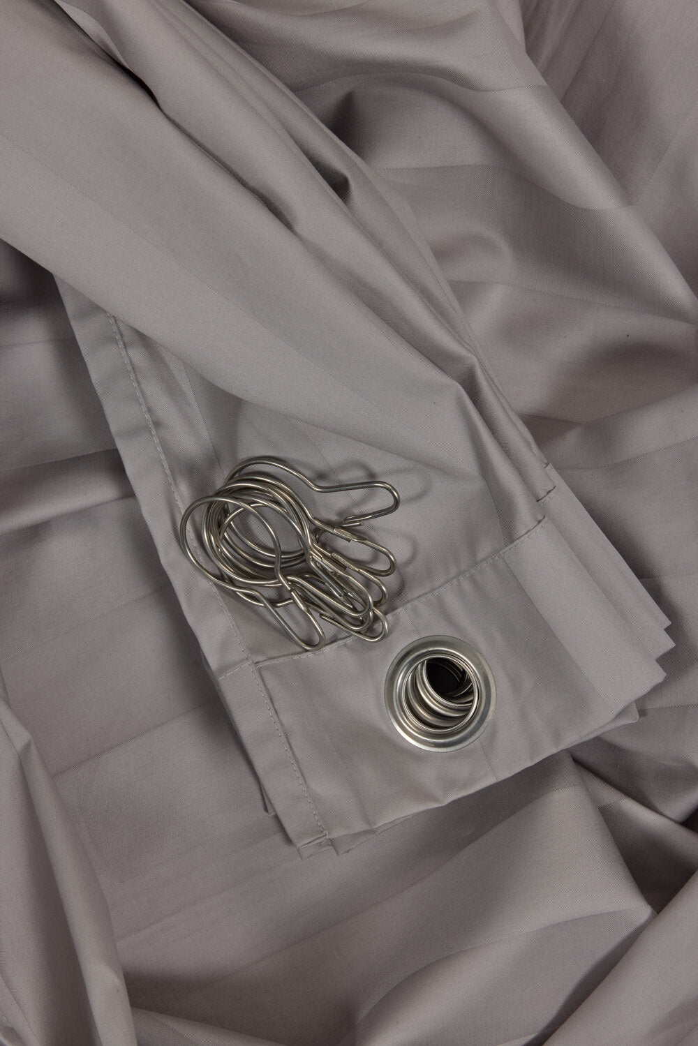 Badeforhæng, grå - 150x200 cm.